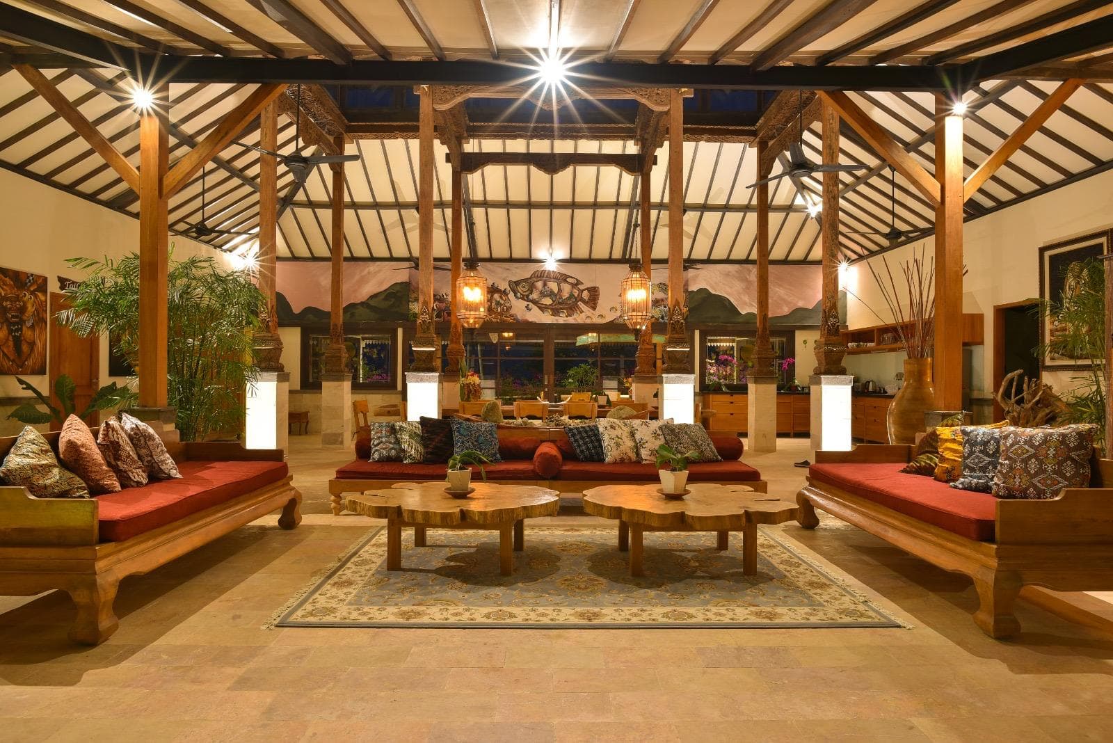 Open-Concept Living Area